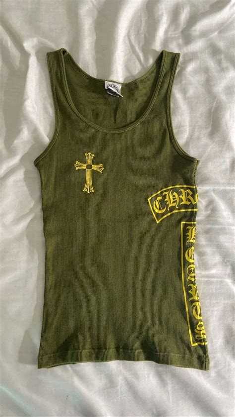 chrome hearts tank top replica|chrome hearts clothing.